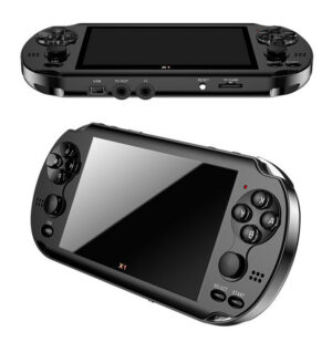 4ca3221cdde1202a Mini Portable 4.3-inch Screen Video Game Console Support Camera For Psp 128 Bit Built-in 10000 Classic Games X1 Gamepad