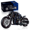 4ca4d92eed981c5b New 1:8 Night Racer Motorbike Building Blocks Sets MOC Bricks Motorcycle Model Christmas Gifts for Boys Kids Children 623pcs