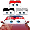 Car Solar Protection 4 Colors Eyes Heated Windshield Sunshade Car Window Windscreen Cover Sun Shade Auto Sun Visor Car-covers