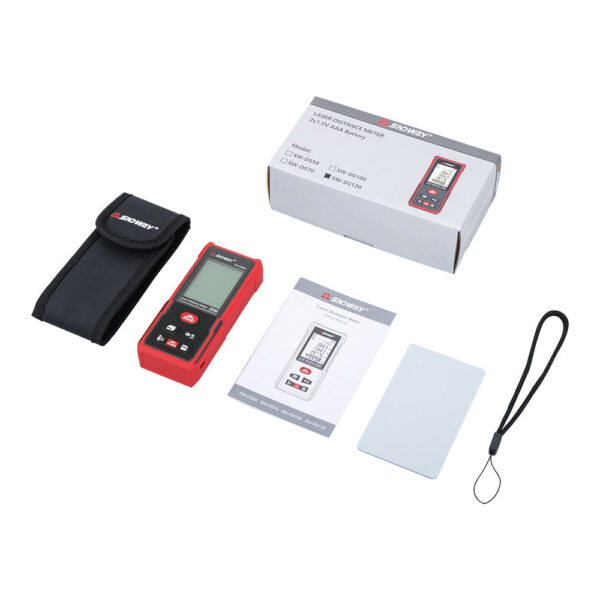 SNDWAY Rangefinder 120m 100m 70m 50m Laser Distance Meter Electronic Roulette Digital Rang Finder Trena Tape Lazer Measure