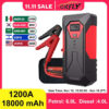 18000mAh Jump Starter Portable Power Bank Battery Booster 12V Car Starting Device for Petrol Diesel 6.0L/4.0L