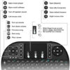 4cc9e8364273ed0e I8 Mini Wireless Keyboard 2.4G Air Mouse Remote Touchpad For Android Box PC Smart TV