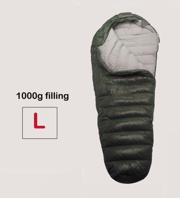 4cd0318543bfcdb0 Cold Temperature Down Winter Camping Sleeping Bag Double -15°C