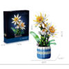 4cd829630d5db503 wer Bonsai Building Blocks Epiphyllum Plant Potted Model Bricks Creative Desktop Ornaments Home Decoration Kids Toys Gifts