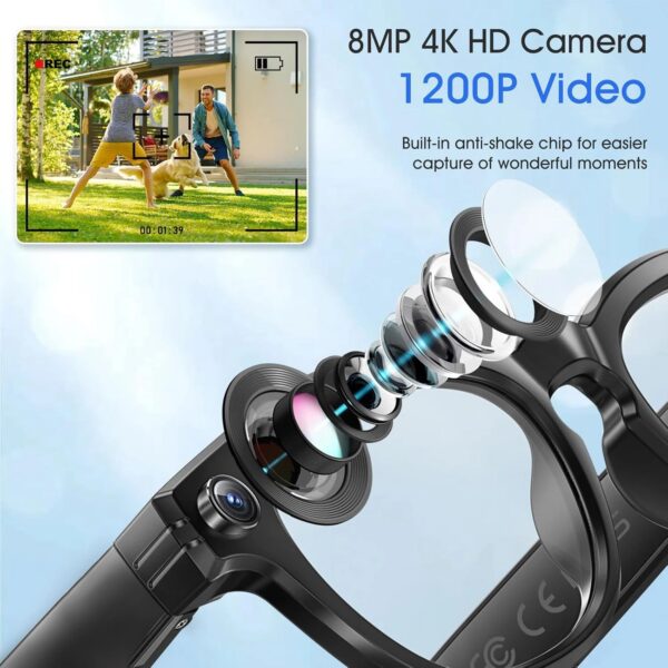 4cd9c2848cffb5a0 New 800W Camera AI Glasses Men Color-Changing Smart Translation Glasses Photo Video Recording Waterproof Call Smart Sunglasses