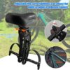 Kids Bike Seat with Handlebar Attachment, Detachable Front Mounted Child Bicycle Seats with Foot Pedals for Children 2~5 Years, Compatible with All Adult Mountain Bikes (Handle+Seat)