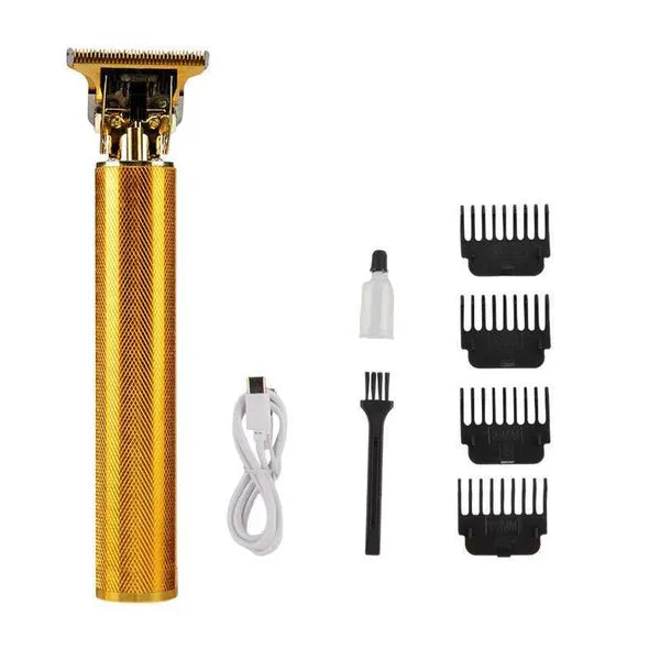 4cea6ed251f7f3f4 T9 LCD Display Men's Clipper Beard Trimmer Rechargeable Hair Cutting hine Barber Shaver Electric Razor Cutter tendeuse L2402