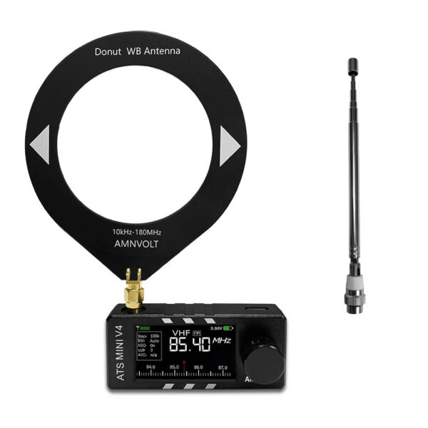 4cede0bd02f3db48 AMNVOLT V4b ATS MINI SI4732 Radio ALL Band DSP Radio FM AM SSB LSB USB Receiver, built-in Hi-Z Headphone Amplifier Circuit