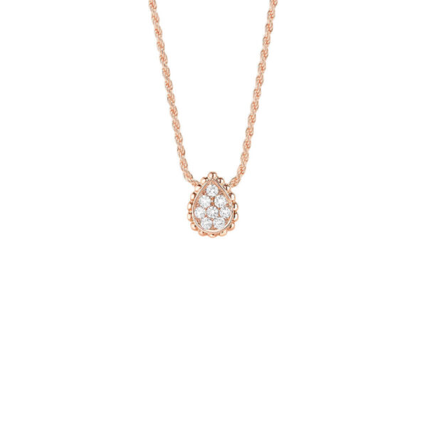4cf39969efdd598b new bead edge full diamond drop necklace suitable for BL holiday gifts