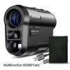 REVASRI Golf Laser Rangefinder 600M Telescope with Flag-Lock Slope Pin Distance Meter for 1000M Camouflage Hunting Monocular