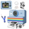 4d1df160e8214a02 Digital Children Camera For Photography Mini Printer Portable Thermal Instant Print Photo Kids Camera 2.8inch HD Video Toy Gifts