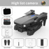 E88Pro RC Drone Profesional HD 4k Rc Dual-Camera Wide-Angle Head Remote Quadcopter Airplane Helicopter Dron Toy