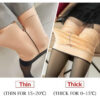 4d254966f2a12417 Socks Hosiery Plus Size Winter Women's Sock Pants Thermal Translucent Pantyhose Woman Warm Leggings Fake Stockings Fleece Tights Skin Effect
