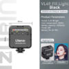 4d5865a48b182e75 Ulanzi VL49 6W Mini Vlog LED Fill Light White 2000mAh 5500K Zoom Lighting Photographic Lighting Video Phone Selfie Fill Lamps