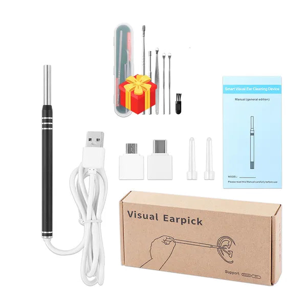 4d5d04abb196ab09 Care Supply Smart Cleaner Endoscope Spoon Camera Ear Picker Cleaning Wax Removal Visual Earpick Wifi Mouth Nose Otoscope Support Android 230524