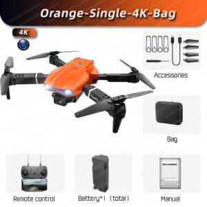 4d731b06f978f7e8 New E99Pro Drone 4K Professinal With Wide Angle Dual HD Camera Foldable RC Helicopter 5G WIFI FPV Height Hold Apron Sell