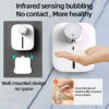 Hot Dispenser Automatic Wall-mounted Rechargeable Temperature Display Liquid Foam Soap Dispensers Hand Sanitizer hine