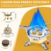 3900W Portable Windproof Camping Stove - Lightweight Propane Gas Burner with Piezo Ignition & Carrying Bag for Outdoor Cooking, Backpacking, Hiking, and Picnics