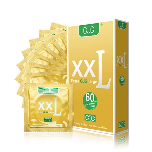 4d98a64845f9e788 Large Size Condoms XXL Ultrathin Sex Toys Cock Penis Sleeves Extra Lubricated Latex Condom Contraception Sex Products for Men 18