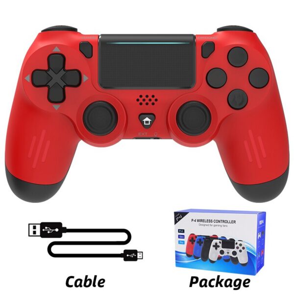 DATA FROG Bluetooth-Compatible Game Controller for PS4/Slim/Pro Wireless Gamepad PC Dual Vibration Joystick For IOS/Android