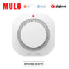 4da92816a9c48f7a Tuya ZigBee WiFi Smart Smoke Detector Alarm Sensor Home Security Fire Protection For Home Security System Via Smart Life APP