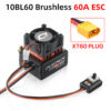 4daf084507697486 Hobbywing QUICRUN Sensored 10BL120 120A /10BL60 60A 2-3S Lipo Brushless ESC for 1/10 Car