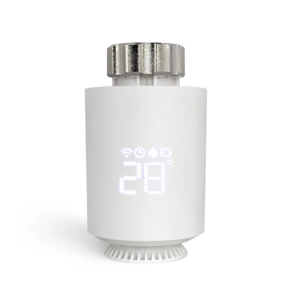 Tuya Smart ZigBee TRV Radiator Actuator Valve Thermostatic Radiator Valve Temperature Controller Support Alexa Google Home