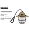 4dec3bacdc70b8c4 DUSSERSAT outdoor retro small chandelier, camping lamp, atmosphere lamp, USB rechargeable tent lamp, LED camping chandelier