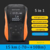 FTTH Mini 6 in 1 Optical Fiber Power Meter OPM Fiber Optical RJ45 Cable Tester  Visual Fault Locator 30mw VFL Laser PenLED Light