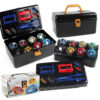 Bey X Spinning Toy Kit Gyro Metal Battle Tops with Launchers Organize Box Set Gift
