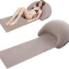 4e238499e09e9acc Strandmatte mit aufblasbarem Kissen, tragbare Matte, 178 x 76 cm (blau)