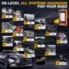 4e3ad112d6959628 LAUNCH X431 Creader Elite For BENZ Diagnostic Tools Professional Full System TPMS 31+ reset Function Online Coding OBD2 Scanner