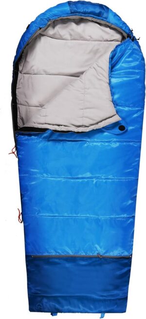 REDCAMP Kids Sleeping Bag, 3-4 Season Childrens Sleeping Bags for Warm or Cold Weather, Ideal for Camping, Hiking, Backpacking, Traveling, Outdoors