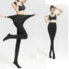4e763abd7f2bb2f6 Socks & Hosiery 150 KG Women Tights Plus Size 120D Autumn Warm Winter Fleece Pantyhose High Waist Female Stretchy Slim Thick TightsSocks