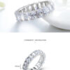 4e939d6f38e67bf9 Modian New 100% 925 Sterling Silver Classic Oval Sparkling Finger Ring For Women Luxury AAAAA CZ Wedding Engagement Fine Jewelry
