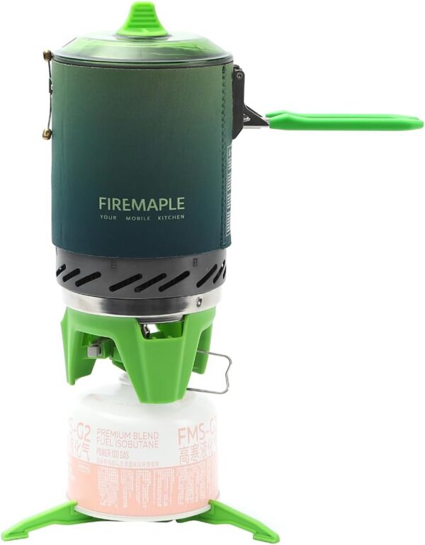 4e9535fc6a9758a6 Fire-Maple Fixed Star X2 Backpacking and Camping Stove System Outdoor Propane Camp Cooking Gear Portable Pot Jet Burner Set Ideal for Hiking, Trekking, Fishing, Hunting Trips and Emergency Use