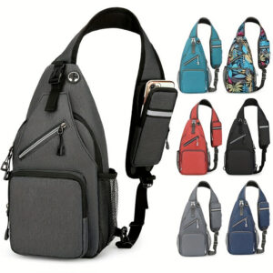 4e9929e50adaee04 1pc Waterproof Single Shoulder Bag For Men And Women, Multi-purpose Large Capacity Cross Body Bag, Suitable For Outdoor Travel And Work