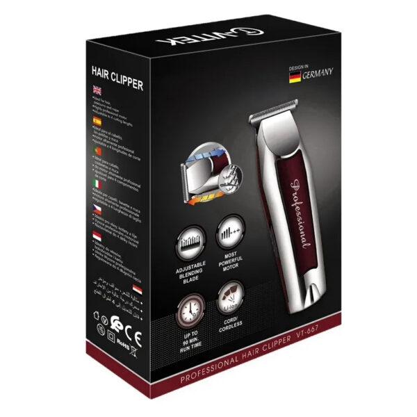 4e9b1e9eee1b5b47 Electric Shavers Rechargeable cordless trimmer for men grooming professional electric clipper beard hair cutting hine edge outline 230824