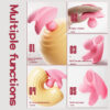 4ea28186ecb803f5 JIUUY Invisible Wear Vibrators for Women Massager Vibrates Clitoris G Spot Jump Egg Sex Products Sextoys Adult Toy