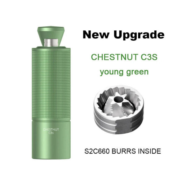 TIMEMORE Chesut C3S / C3ESP Manual Coffee Upgrade All-metal Body & Anti-slip Design Portable Grinder S2C Burr Inside