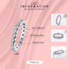 4ebc699eb24b8b46 Top Quality Luxury Original Real Solid 925 Sterling Silver Starshine Finger Ring Authentic Jewelry For Women Wedding Gift