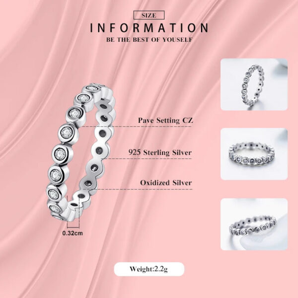 4ebc699eb24b8b46 Top Quality Luxury Original Real Solid 925 Sterling Silver Starshine Finger Ring Authentic Jewelry For Women Wedding Gift