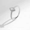 MODIAN Exquisite Luxury Marquise Cut CZ Ring 925 Sterling Silver Ring for Women Wedding Engagement Gift Fine Jewelry Accessories