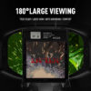 4edcd3e6cd32fa31 ANDELI Auto Darkening Helmet with Side View Panoramic 180° Large Viewing True Color Solar Powered Welding Mask