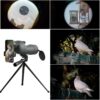 4ee31764afcb5dc7 25-75x60 Telescope Spotting Scope Powerful Zoom Monocular FMC BAK4 Waterproof For Bird Watching Target Shotting With Tripod