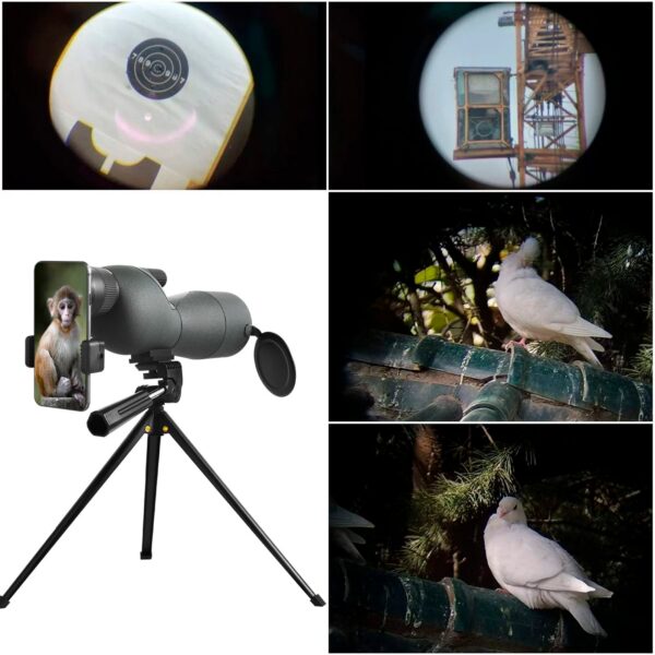4ee31764afcb5dc7 25-75x60 Telescope Spotting Scope Powerful Zoom Monocular FMC BAK4 Waterproof For Bird Watching Target Shotting With Tripod