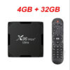X96Max Plus Ultra TV Box Android 11 Amlogic S905X4 4GB 32GB TVBOX AV1 8K Wifi BT X96 Max Media Player TV Set Top Box