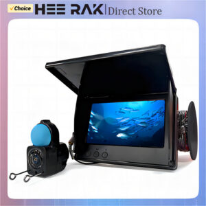 4ef38504e223013a HEERAK Portable Depth Water Handheld 1080P 4.3 Inch LCD Fish Finder Underwater 220° Fishing Camera With Night Vision
