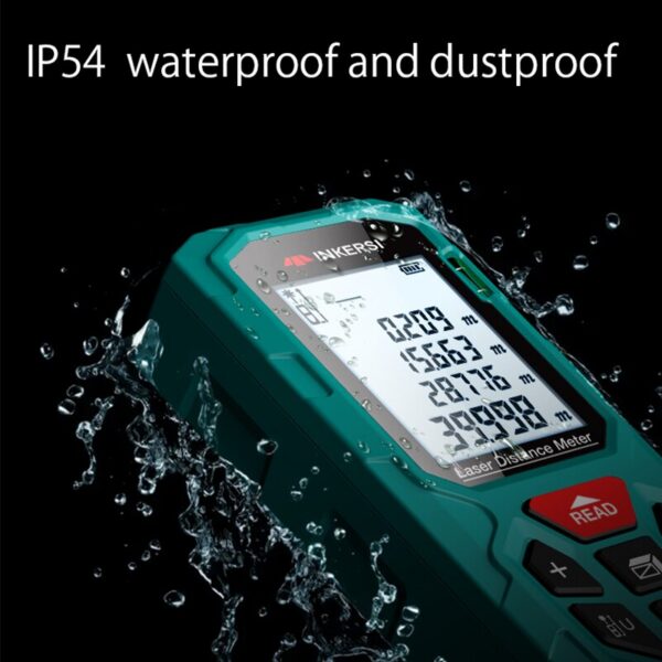 4f0cf3e0534de3e2 INKERSI Rangefinder Digital Tape Measure 40M/70M/120m High Precision Laser Distance Meter Roulette Range Finder No Battery