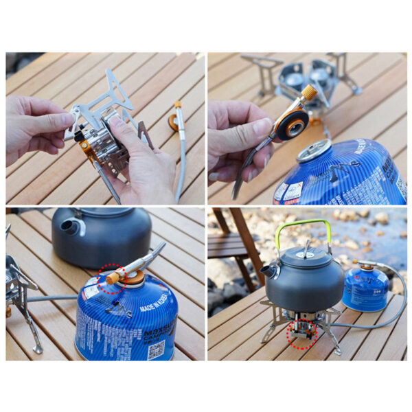 4f22b8947a51c01a Outdoor Gas Foldable Portable 3 Head for Travel Picnic BBQ 5800W Big Power Camping Windproof Stove Burner